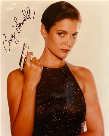James Bond Girl Carey Lowell signed photo