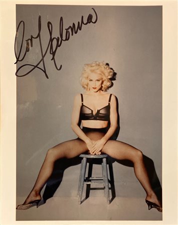 Madonna signed Erotica photo