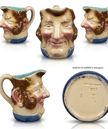 Boccale John Bull, 18,5x10x20 cm diametro.