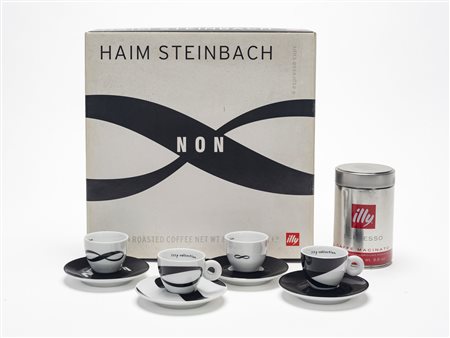 Haim Steinbach, "NON", Rosenthal per Illy collection. Tazze d'autore