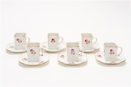 Set da caffè in porcellana Richard Ginori
