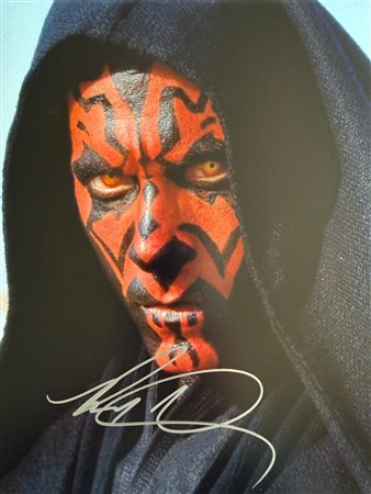 Star Wars Darth Maul Ray Park signed movie photo