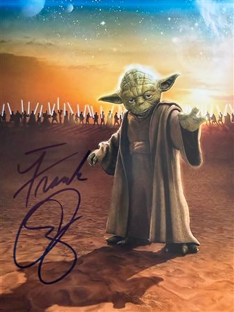 Star Wars Frank Oz signed photo