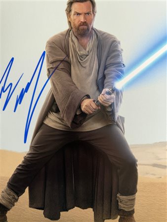 Star Wars Ewan McGregor Signed Photo
