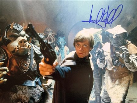 Star Wars Mark Hamill signed photo
