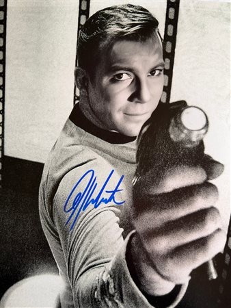 Star Trek William Shatner signed photo