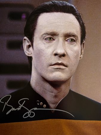 Star Trek Brent Spiner signed photo