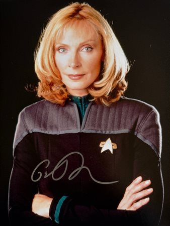 Star Trek Picard Gates McFadden signed photo