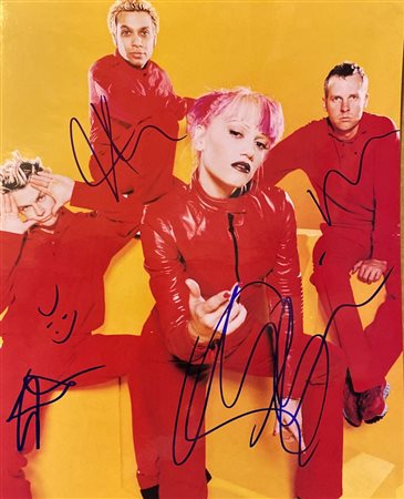 No Doubt signed photo