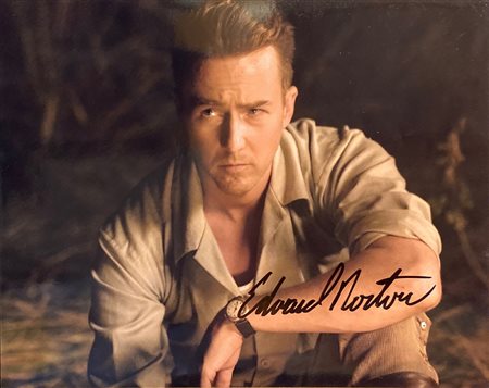 Ed Norton signed photo