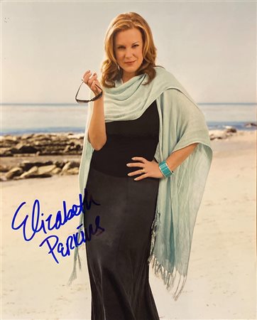 Big Elizabeth Perkins signed photo