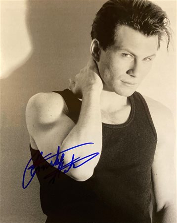 Christian Slater signed photo