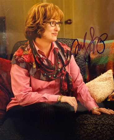 Prime Meryl Streep signed movie photo