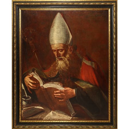Vescovo con libro, 17° secolo