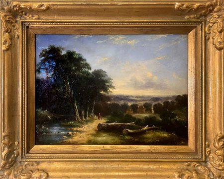 Alfred   Vickers (10 settembre 1786 - Londra  20 novembre 1868)  - Paesaggio , Primi 19° century