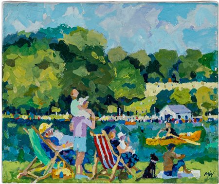 Sunbathing - The Serpentine, Hyde Park