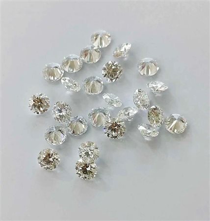 50 DIAMANTI NATURALI F VVS - 1.9-1.99mm - 1,51 CT