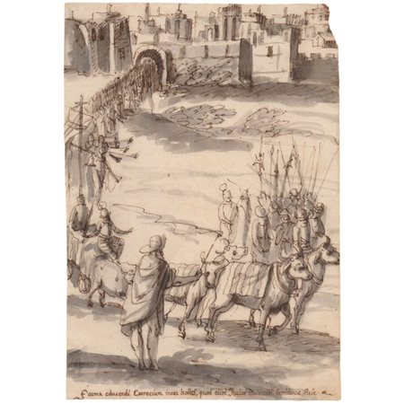 Antonio Campi (attribuito a) (Cremona, 1524 - 1587) 
Carroccio di Cremona 
 