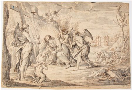  
Orazione nell'orto scuola romana del XVIII secolo
 