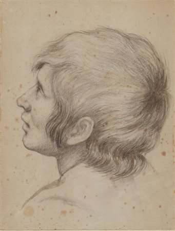 Vincenzo Camuccini (Roma, 1771 - 1844) 
Testa di un ragazzo 
 