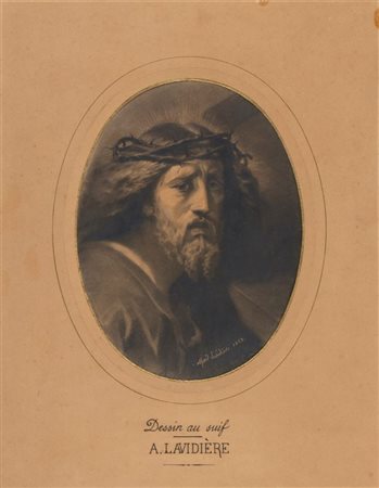 Alfred Lavidière (1846 - 1878) 
Volto di Cristo  1853
 
