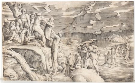 Battista Franco (1510 - 1561) 
Diluvio Universale 
 
