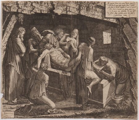 Lambert Suavius (Liege, c. 1510 - Frankfurt, 1567) 
Deposizione 
 