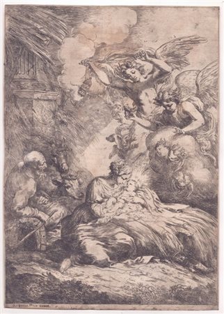 Bartolomeo Biscaino (Genova, 1629 - 1657) 
Natività 
 