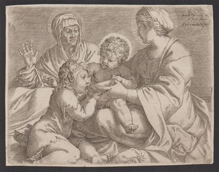 Annibale Carracci (Bologna, 1560 - Roma , 1609) 
Madonna della Scodella 
 