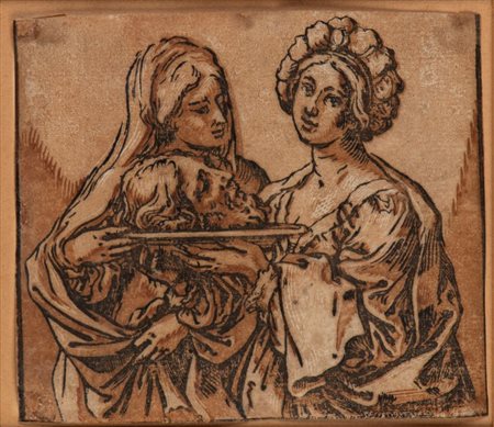 Giovanni Battista Coriolano (Bologna, 1579 - 1649) 
Erodiade e Salomè 
 