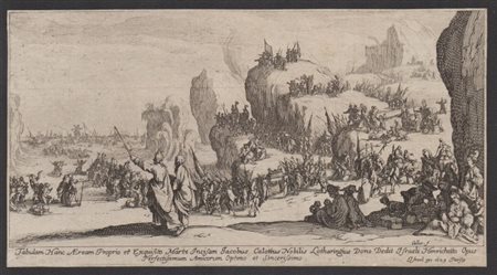 Jacques Callot (Nancy, 1592 - 1635) 
Passaggio del Mar Rosso 
 