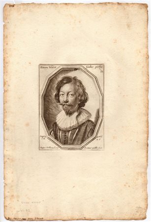 Ottavio Leoni (1578 - 1630) 
Ritratto di Simon Vouet 
 