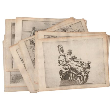 Giacomo Lauro (1560 - 1645) 
Splendore dell'antica e moderna Roma 
 