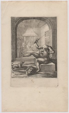 Wenceslaus Hollar (1607 - 1677) 
Lo stomaco e le membra 
 
