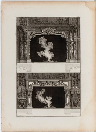 Giovanni Battista Piranesi (Mogliano Veneto, 1720 - Venezia, 1778) 
Diversi maniere d'adornare i cammini ed ogni altra parte degli edifizj... 1769
 