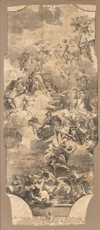 Francesco La Marra (1710 - 1780) 
Assunzione della Vergine, da Francesco Solimena 
 