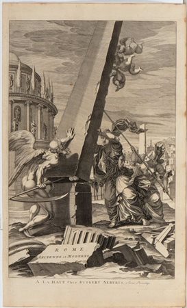 Johannes Blaeu - Pierre Mortier (Alkmaar, 1596 - Amsterdam, 1673) , (1661 - 1711) 
Rome ancienne et moderne 1704
 