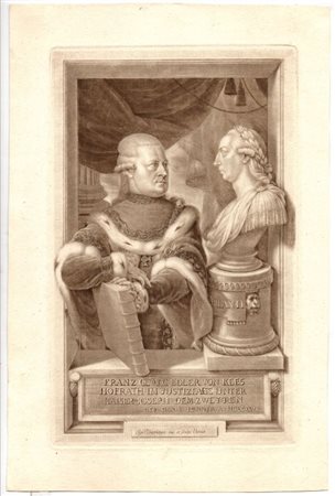 Ignaz Unterberger (Cavalese, 1748 - Vienna, 1797) 
Ritratto di Franz Georg Edler von Kees 
 