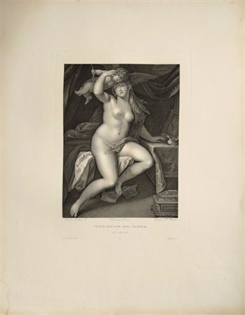 Pietro Bonato (Campolongo, 1765 ca.  - 1820 ca.) 
Vénus jouant avec l'Amou, da Palma il giovane 
 