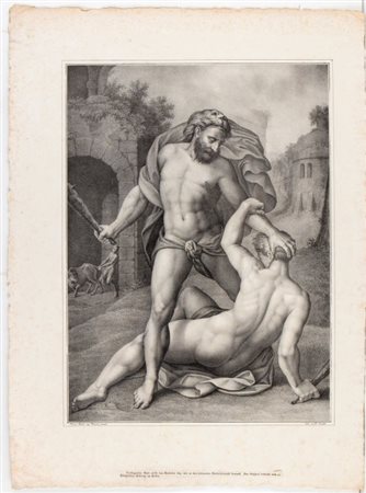 Willem Anstatt ( - fl. 1830) 
Ercole e Caco, da Frans Floris 
 