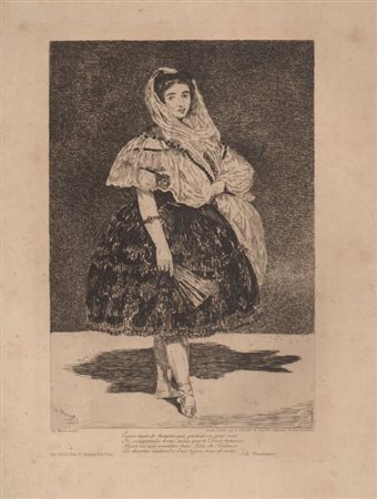 Édouard Manet (1832 - 1883) 
Lola de Valence 
 