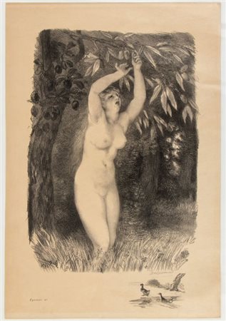 Félix Bracquemond (1833 - 1914) 
Le Verger 1894
 