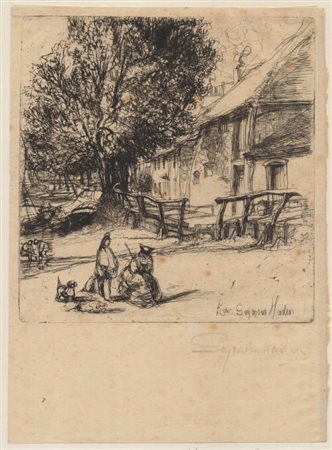 Sir Francis Seymour Haden (1818 - 1910) 
Kew 
 