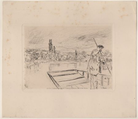 James Abbott McNeill Whistler (Lowell, 1834 - Londra, 1903) 
The Put 1861
 