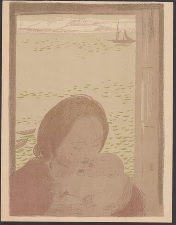  
Maternité devant la mer au Pouldu  
 