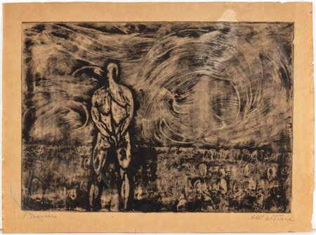 ARTURO MARTINI (Treviso, 1889 - Milano, 1947) 
L'uomo 
 