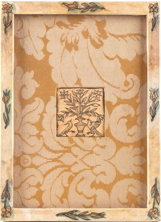 Bruno Marsili (Bruno da Osimo) (1888 - 1962) 
Vaso con fiori e due uccelli 
 