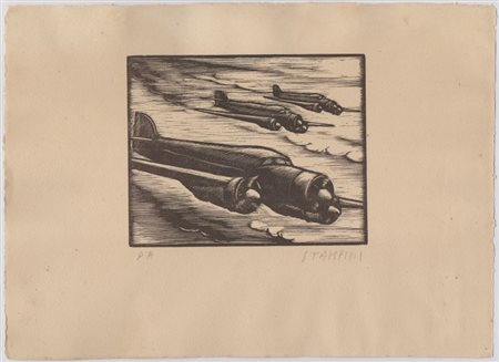Pino Stampini (Santhià, 1905 - Roma, 1992) 
Senza titolo 
 