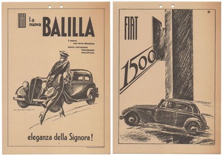  
FIAT 1500 | FIAT la nuova Balilla 
 