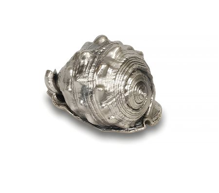 CONCHIGLIA RIVESTITA IN ARGENTO STERLING, MILANO, BUCCELLATI, XX SECOLOLung...